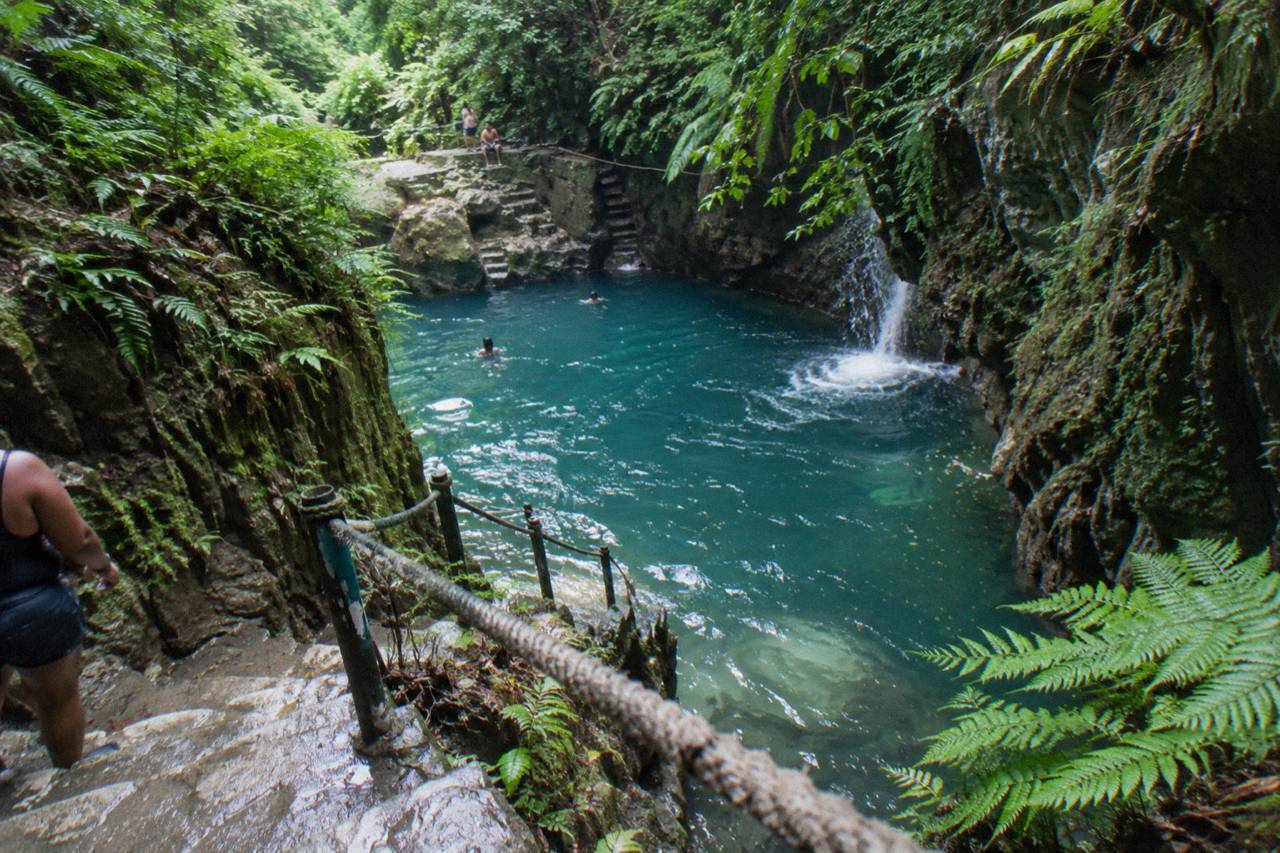 From Montego Bay: Blue Hole Waterfall Experience