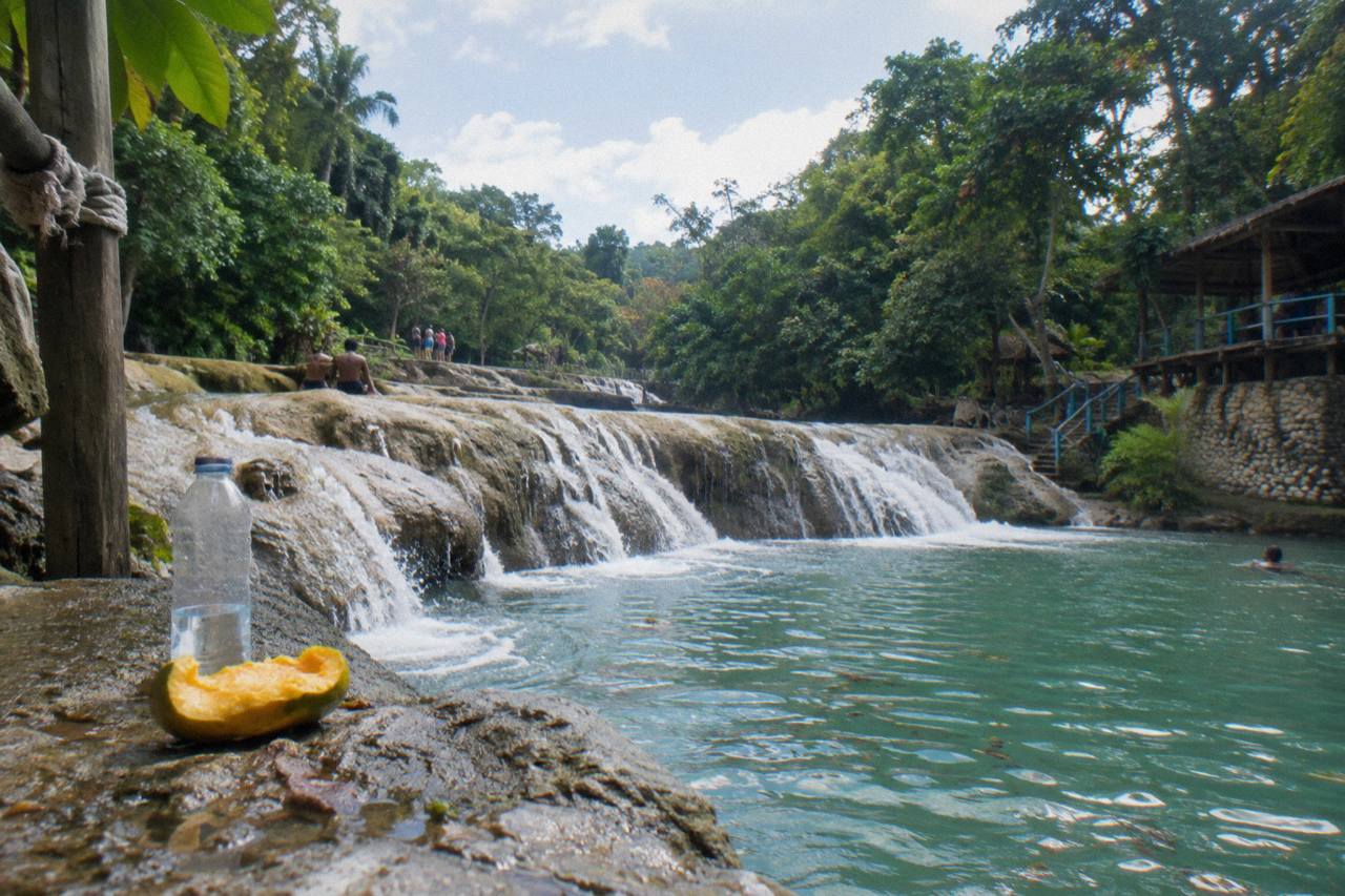 From Ocho Rios: Blue Hole Secret Waterfall & Highlights Tour