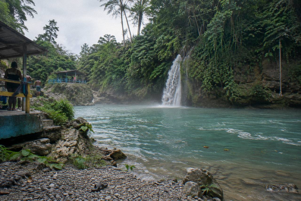 Blue Hole and Bamboo Rafting