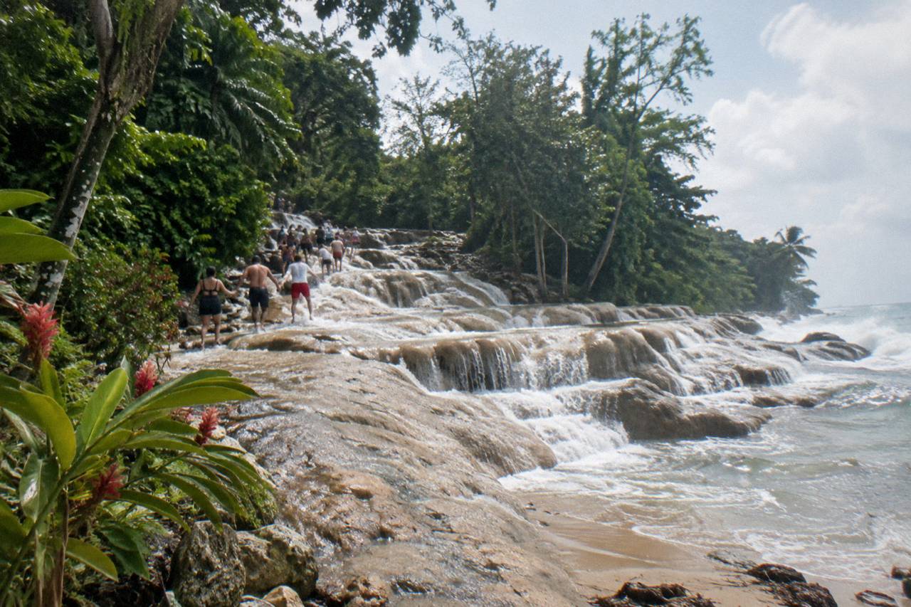 Ocho Rios Blue Hole and Dunn's River Falls Tour